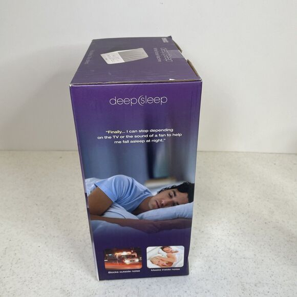 Homedics Deep Sleep White Noise Machine HDS-100 Sleep Aid New - Picture 2 of 6
